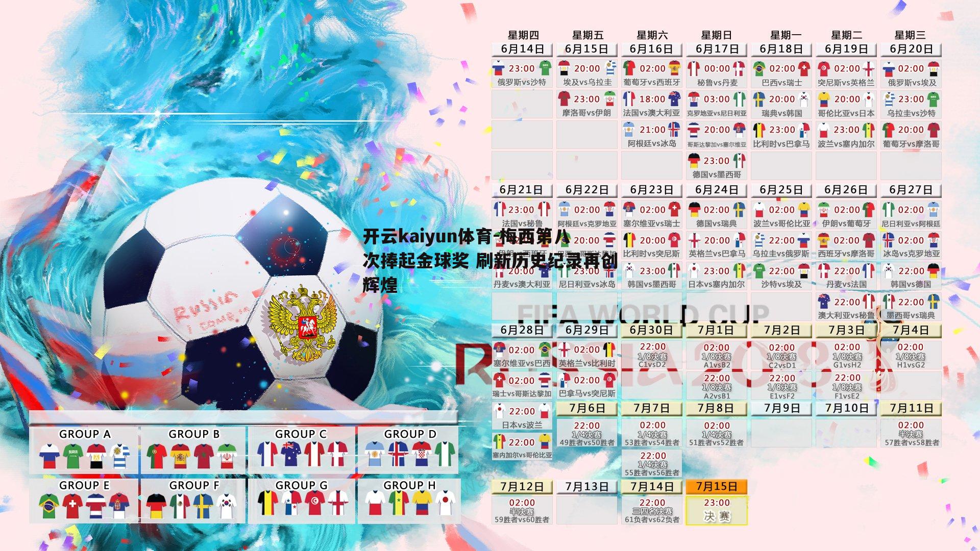 开云kaiyun体育-梅西第八次捧起金球奖 刷新历史纪录再创辉煌